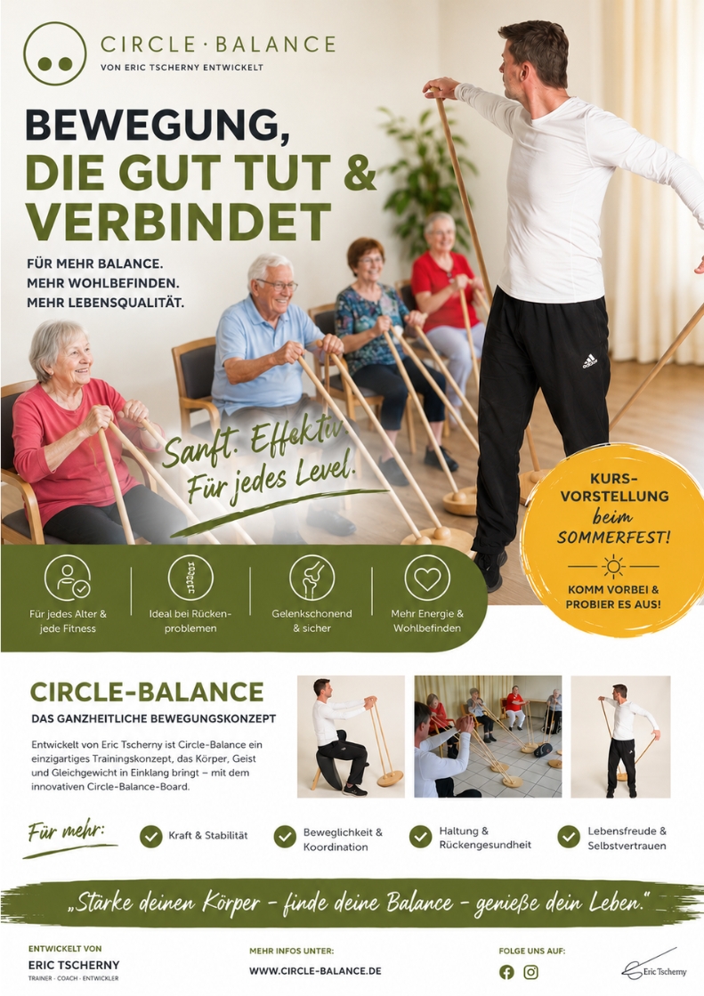 Circle-Balance mit Eric